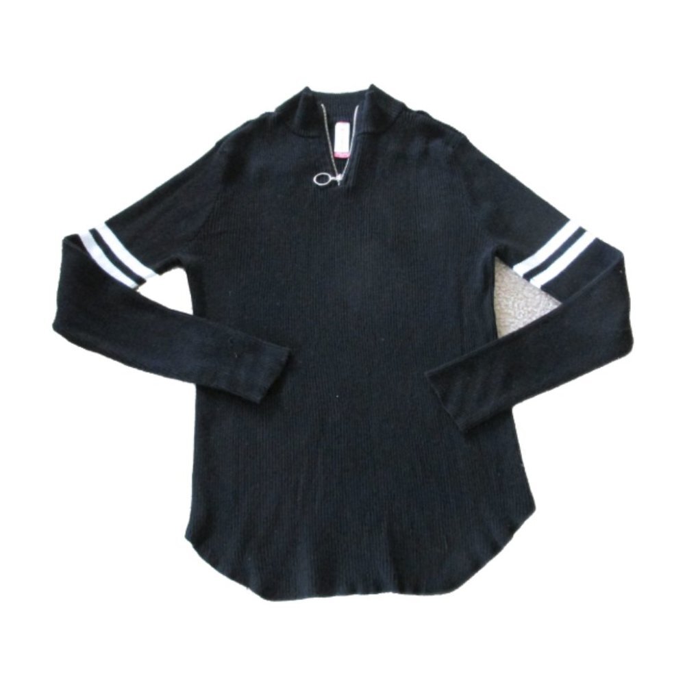 No Boundaries Pullover Sweater Junior Womens 21 (3XG) Black Long‎ Sleeve Shirt